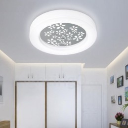 Plafonnier encastré en métal intégré contemporain moderne
