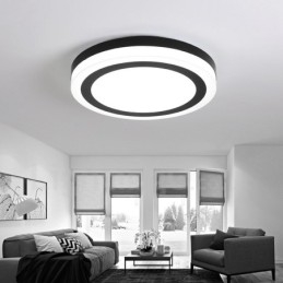 Plafonnier encastré contemporain moderne