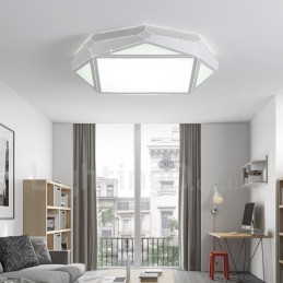 Plafonnier encastré en métal intégré contemporain moderne
