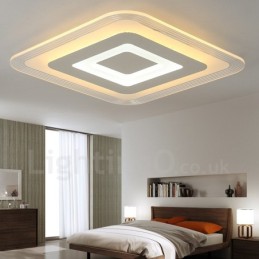 Plafonnier encastré en métal intégré contemporain moderne