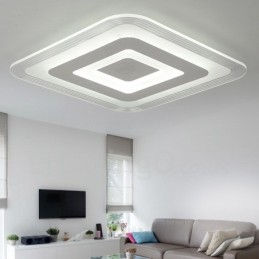 Plafonnier encastré en métal intégré contemporain moderne
