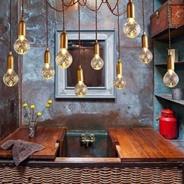 Lustre Mini Style Moderne Contemporain Métal