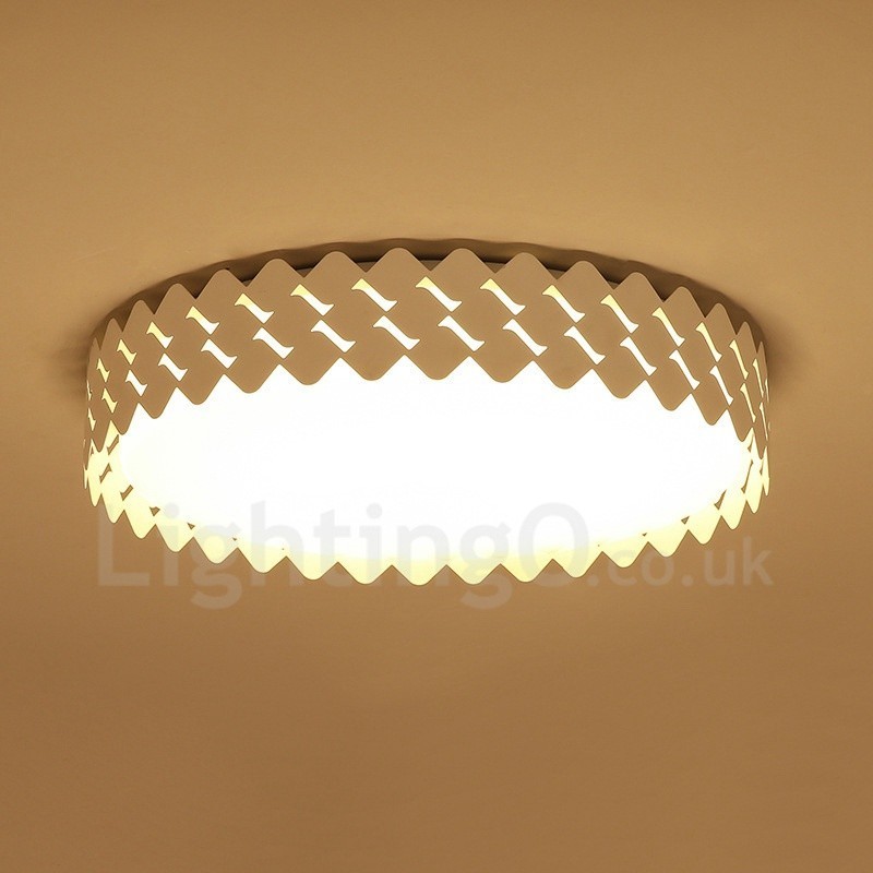Plafonnier encastré en métal intégré contemporain moderne