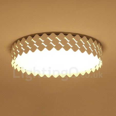 Plafonnier encastré en métal intégré contemporain moderne
