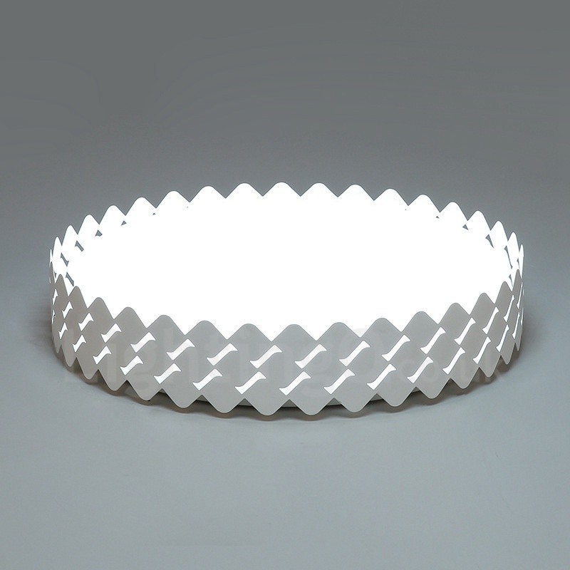 Plafonnier encastré en métal intégré contemporain moderne