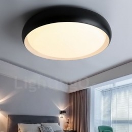Plafonnier encastré en métal intégré contemporain moderne
