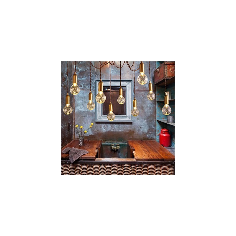 Lustre Mini Style Moderne Contemporain Métal