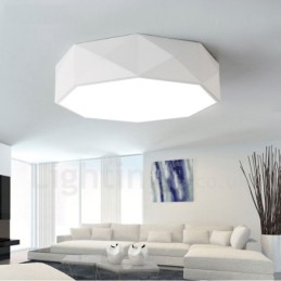Plafonnier encastré en métal intégré contemporain moderne