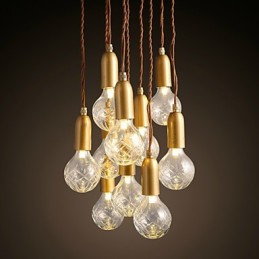 Lustre Mini Style Moderne Contemporain Métal