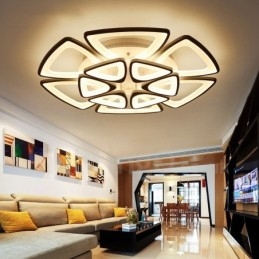 Plafonnier encastré contemporain moderne à 12 lumières