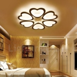Plafonnier encastré contemporain moderne à 6 lumières