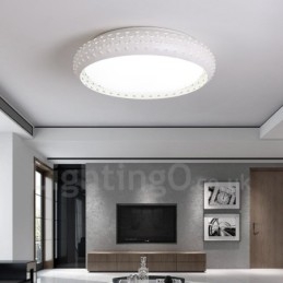 Plafonnier encastré en métal intégré contemporain moderne