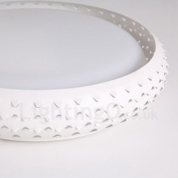Plafonnier encastré en métal intégré contemporain moderne