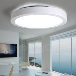 Plafonnier encastré en métal intégré contemporain moderne