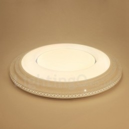 Plafonnier encastré en métal intégré contemporain moderne