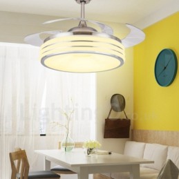 Ventilateur de plafond invisible contemporain moderne Ventilateurs de plafond