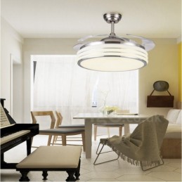 Ventilateur de plafond invisible contemporain moderne Ventilateurs de plafond