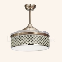 Ventilateur de plafond invisible contemporain moderne Ventilateurs de plafond