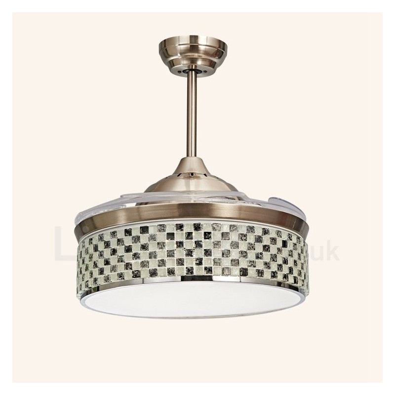 Ventilateur de plafond invisible contemporain moderne Ventilateurs de plafond