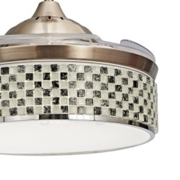 Ventilateur de plafond invisible contemporain moderne Ventilateurs de plafond