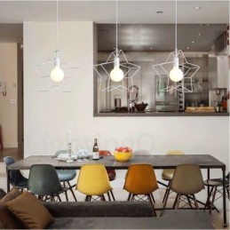 Suspension intégrée contemporaine moderne à 3 lumières