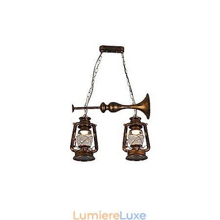 Suspension en métal style mini rétro vintage Rustic Lodge Suspension en métal style mini rétro vintage Rustic Lodge