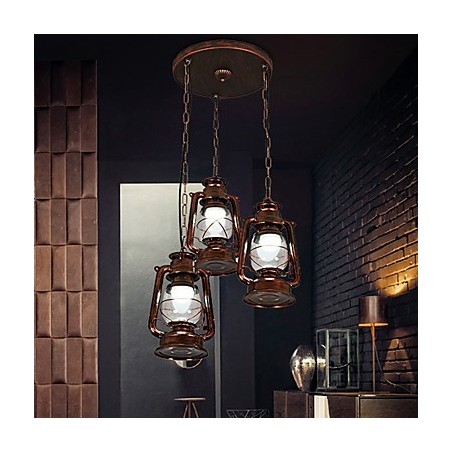 Suspension en métal style mini rétro vintage Rustic Lodge Suspension en métal style mini rétro vintage Rustic Lodge