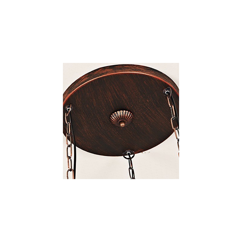 Suspension en métal style mini rétro vintage Rustic Lodge