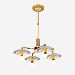 Lustre 4 lumières de style mini traditionnel classique moderne contemporain