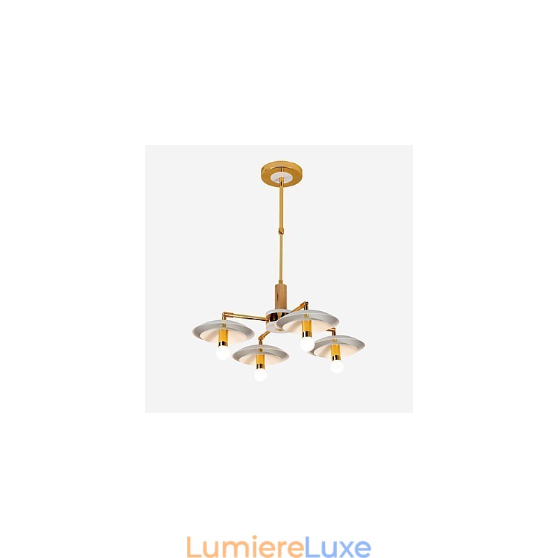 Lustre 4 lumières de style mini traditionnel classique moderne contemporain