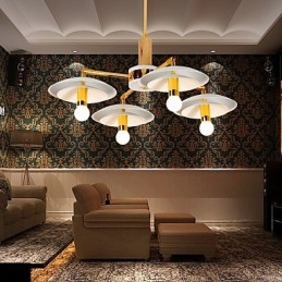 Lustre 4 lumières de style mini traditionnel classique moderne contemporain