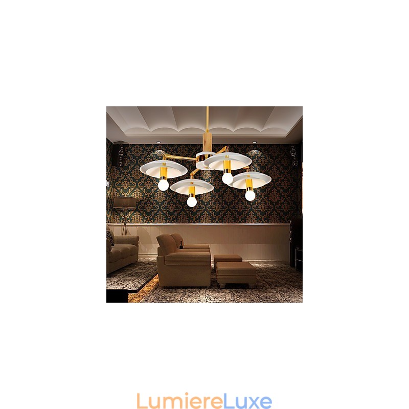 Lustre 4 lumières de style mini traditionnel classique moderne contemporain