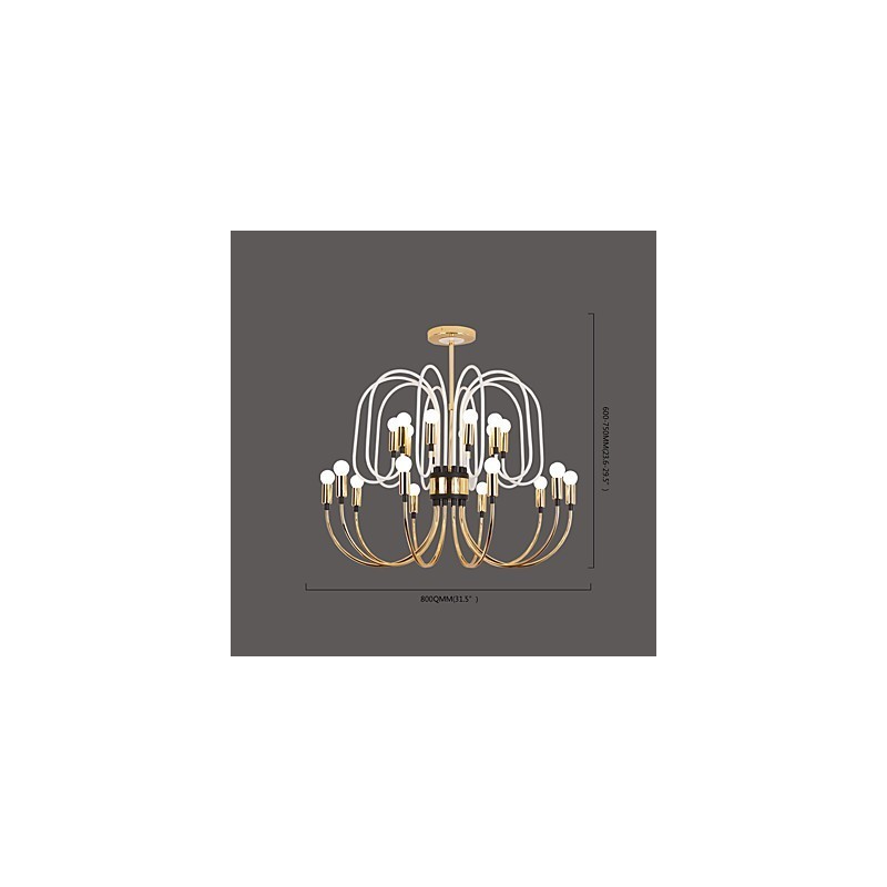 Lustre moderne et contemporain Lustre personnalisé