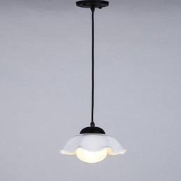 Lustre rustique à 2 ampoules pour boutiques d'intérieur en métal