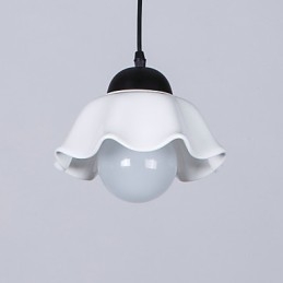 Lustre rustique à 2 ampoules pour boutiques d'intérieur en métal