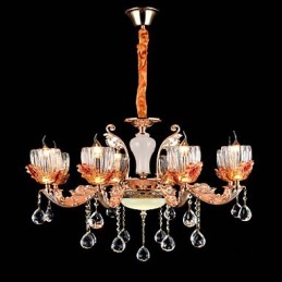 Suspension en métal style mini cristal, style moderne, contemporain, traditionnel, classique, en alliage de zinc