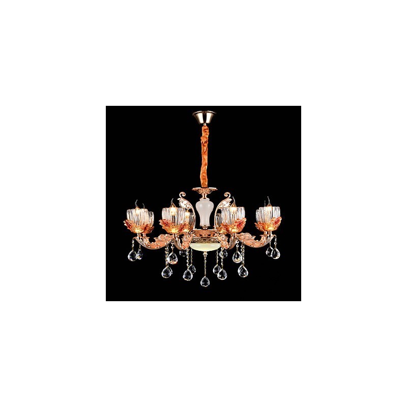 Suspension en métal style mini cristal, style moderne, contemporain, traditionnel, classique, en alliage de zinc