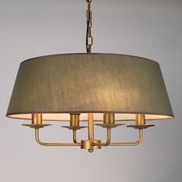 Lustre rustique à 2 ampoules pour boutiques d'intérieur en métal