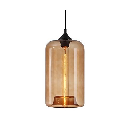 Suspension design bouteille 1 lumière peinture fer minimaliste Suspension design bouteille 1 lumière peinture fer minimaliste