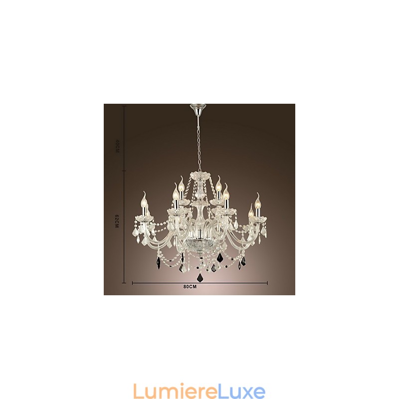 Autres caractéristiques modernes et contemporaines pour lustre en verre cristal