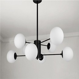 Peinture classique traditionnelle contemporaine moderne pour lustre en métal de style mini