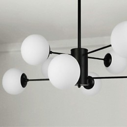 Peinture classique traditionnelle contemporaine moderne pour lustre en métal de style mini