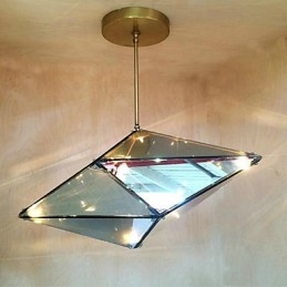 Lustre en métal galvanisé classique et rétro traditionnel pour les designers