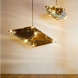 Lustre en métal galvanisé classique et rétro traditionnel pour les designers