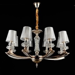 Suspension en métal style mini cristal, style moderne, contemporain, traditionnel, classique, en alliage de zinc