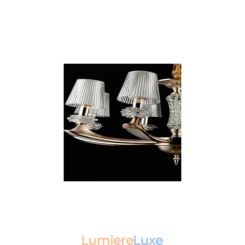 Suspension en métal style mini cristal, style moderne, contemporain, traditionnel, classique, en alliage de zinc