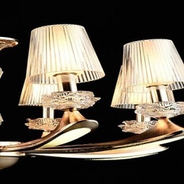 Suspension en métal style mini cristal, style moderne, contemporain, traditionnel, classique, en alliage de zinc