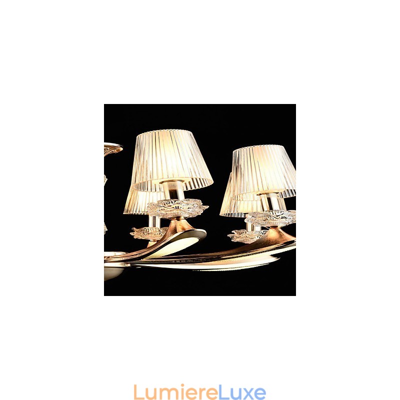 Suspension en métal style mini cristal, style moderne, contemporain, traditionnel, classique, en alliage de zinc