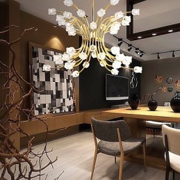 Plafonnier lustre minimaliste moderne et personnalisé
