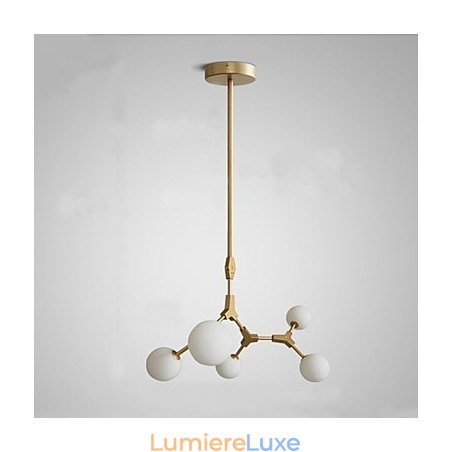 Suspension en bambou et bois de style mini, peinture classique traditionnelle Suspension en bambou et bois de style mini, peinture classique traditionnelle
